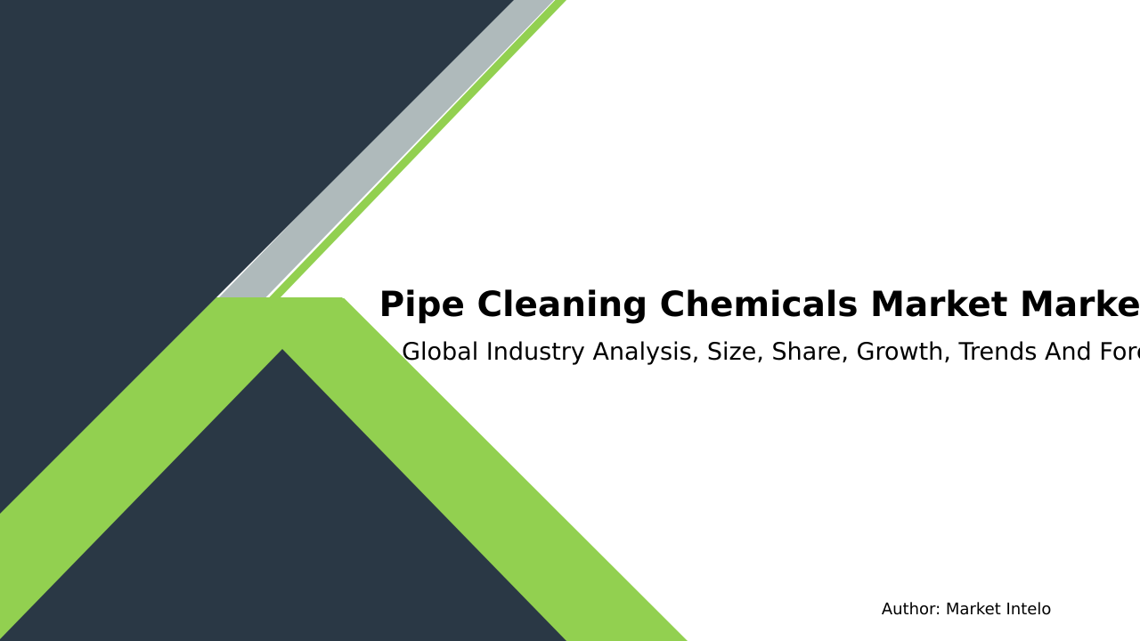 Pipe Cleaning Chemicals Market Research Report 2033